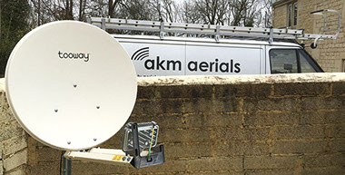 satellite broadband Stonehouse